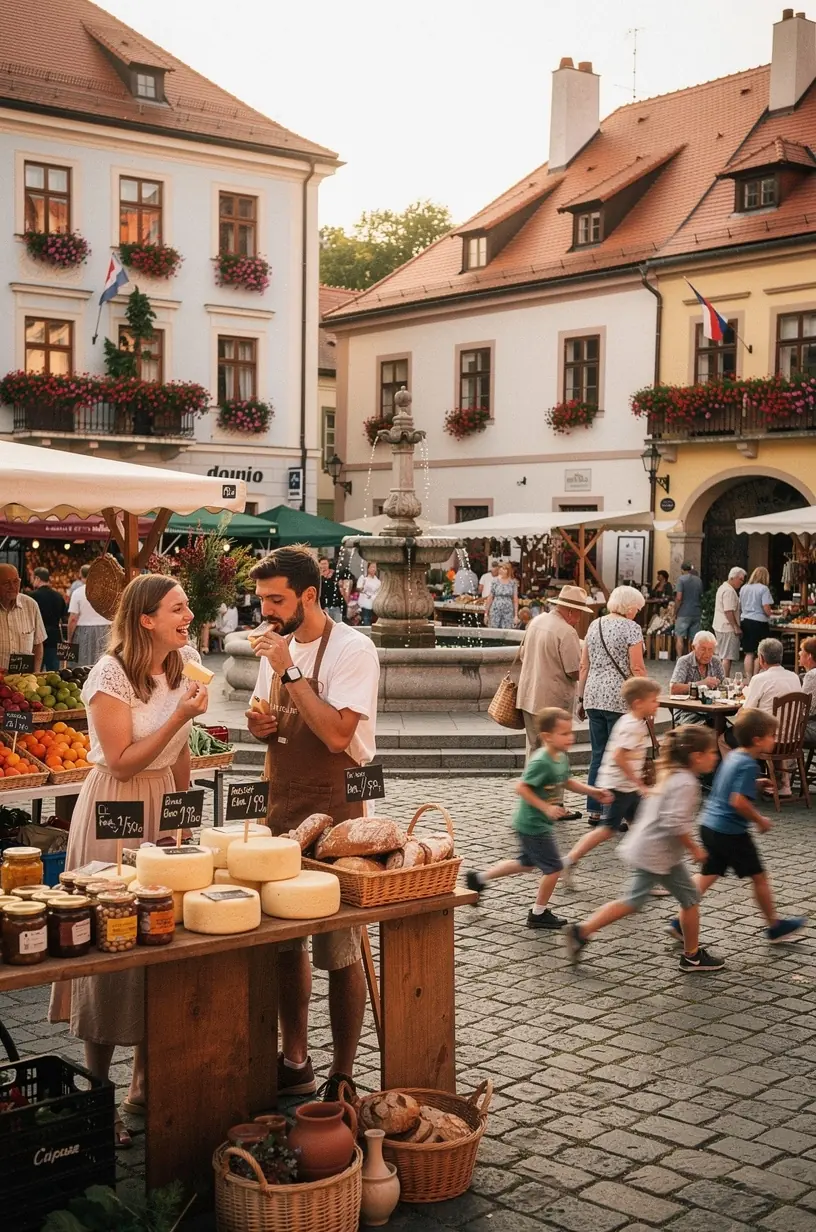 Person enjoying a nature walk in a scenic park.